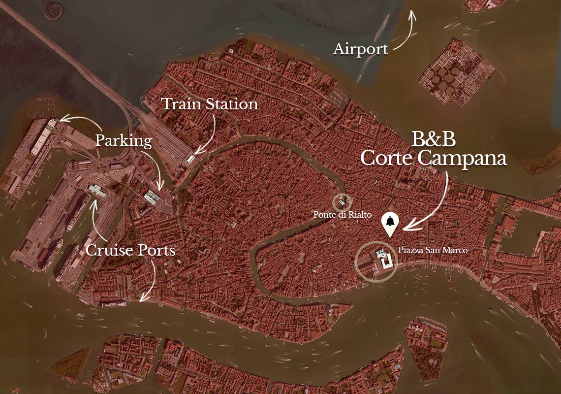 B&B Corte Campana is located in Venice, Italy