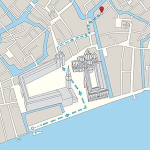 How to get to B&B Corte Campana in Venice, Italy